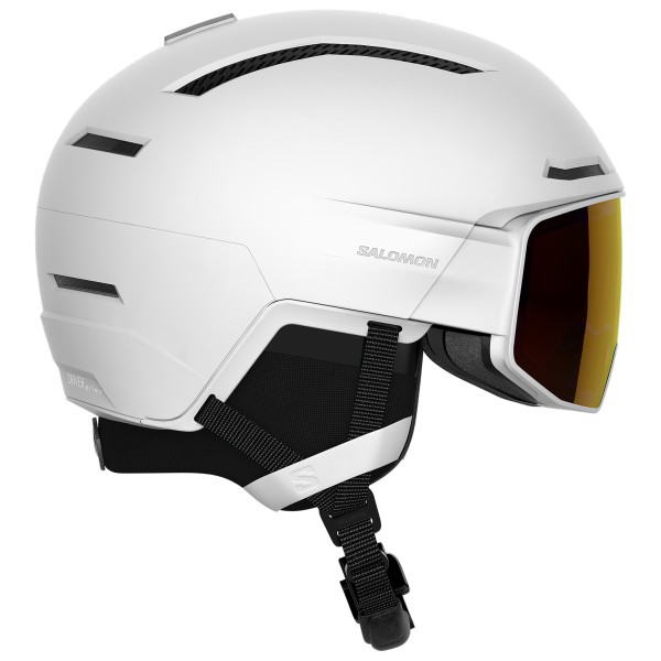 Salomon - Driver Prime Sigma Photo Mips Cat. 1-3 VLT 16-50% - Skihelm Gr 56-59 cm weiß/grau von Salomon