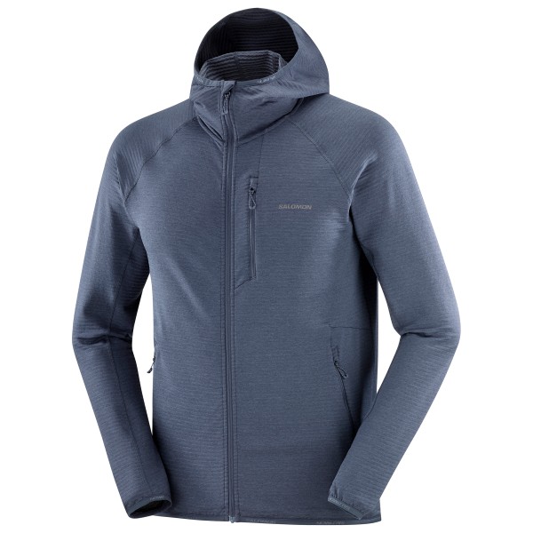 Salomon - Essential Lightwarm HD - Fleecejacke Gr XL blau von Salomon