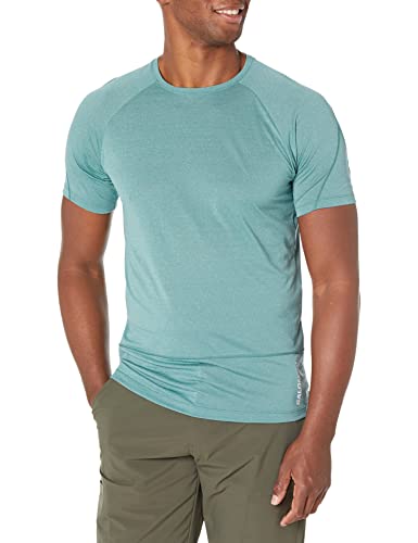 Salomon Herren Cross Run T-Shirt, Pacific Heather, X-Groß von Salomon