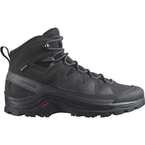 Salomon Quest Rove Gore-Tex Herren Backpacking- Wasserdichte Schuhe, Speziell für Trekking, Outdoor-Schutz, Zuverlässige Performance, Black, 40 von Salomon