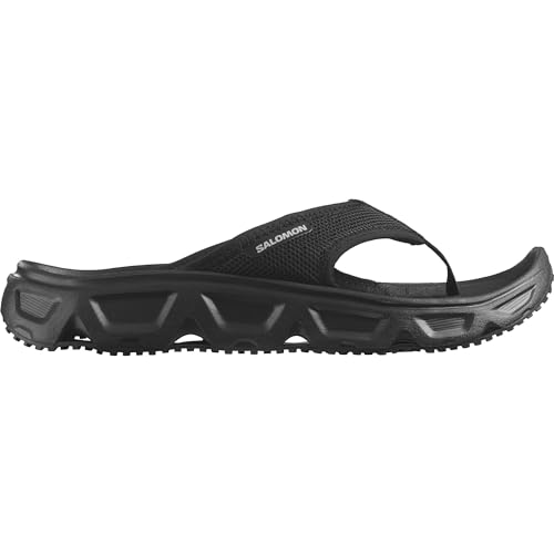 Salomon Reelax Break 6.0 Herren Erholungsschuhe, Gepolsterte Stabilität, Nahtloser Fußhalt, Geringes Gewicht, Black, 40 von Salomon