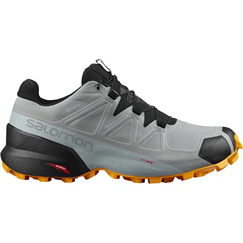 Salomon Speedcross 5 Gore-Tex Herren Trail Running Wasserdichte Schuhe, Wetterschutz, Aggressiver Grip, Präzise Passform, Monument, 42 2/3 von Salomon