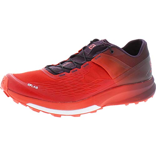 Salomon Herren Shoes S/lab Ultra Laufschuhe, Mehrfarbig (Racing Red/Maverick/White), 46 EU von Salomon