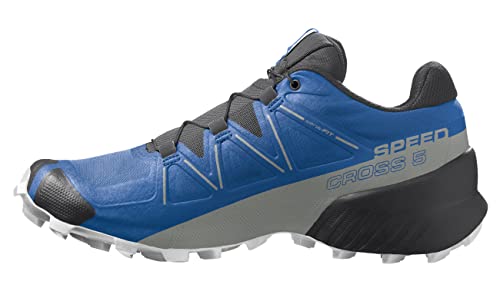 Salomon Speedcross 5 Herren Trail Running Schuhe, Grip, Stabilität, Passform, Skydiver, 42 2/3 von Salomon