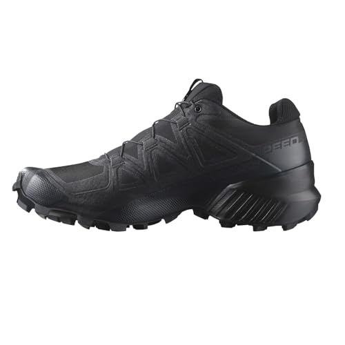 Salomon Speedcross Herren Trail-Laufschuhe,Grip,Stabilität,Black,46 ⅔ von Salomon