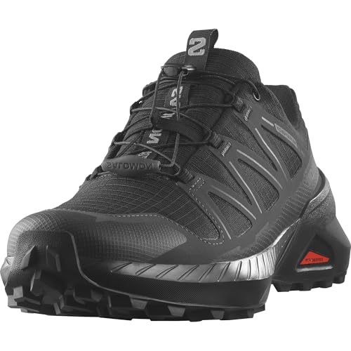 Salomon Speedcross Peak ClimaSalomon Wasserdichte Herren Trail-Laufschuhe,Präzise Passform,Geländegängiger Schutz ,Aktiver Grip,Black,40 ⅔ von Salomon