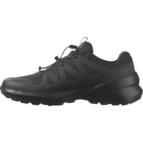 Salomon Speedcross Peak Climasalomon wasserdichte Herren Trail-Laufschuhe, Outdoor-bereit, Geländegängiger Schutz , Aktiver Grip, Black, 47 1/3 von Salomon