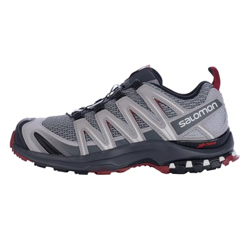 Salomon XA Pro 3D Herren Trailrunning- und Wanderschuhe, Outdoor-bereit, Grip, Dauerhafter Schutz, Monument, 44 2/3 von Salomon
