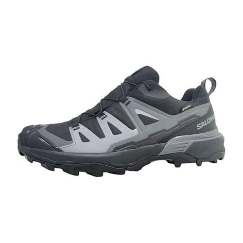 Salomon Herren Trekking Shoes, Black/Magnet/Quiet Shade, 45 1/3 EU von Salomon