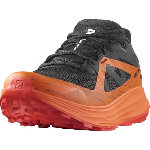 Salomon Ultra Flow Gore-Tex Wasserdichte Herren Trail-Laufschuhe,Wetterfest,Dämpfung von der Straße bis auf die Trails,Black,42 von Salomon