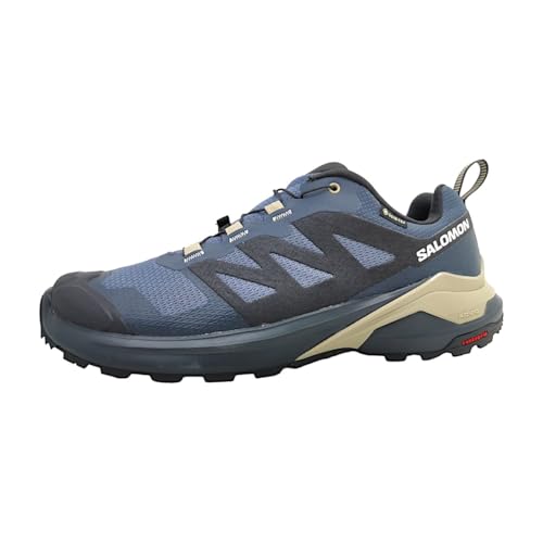 Salomon Herren X-Adventure Gore-Tex Grisai Traillaufschuh, Grisaille/Black/Slate Green, 48 EU von Salomon