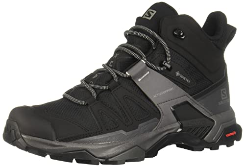 Salomon Herren X Ultra 4 Mid GTX Sneaker, Black/Magnet/Pearl Blue, 45 EU von Salomon