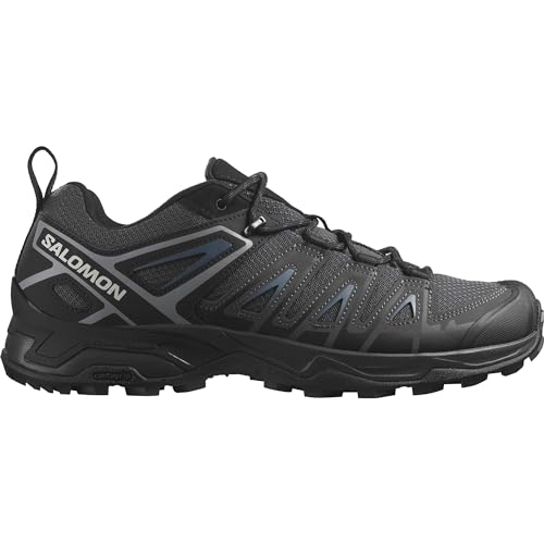 Salomon X Ultra Pioneer Aero Herren Outdoorschuhe, Sicherer Fußhalt, Stabil und gedämpft, Hervorragender Grip, Black, 40 2/3 von Salomon