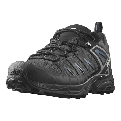 Salomon X Ultra Pioneer Aero Herren Outdoorschuhe, Sicherer Fußhalt, Stabil und gedämpft, Hervorragender Grip, Black, 44 von Salomon