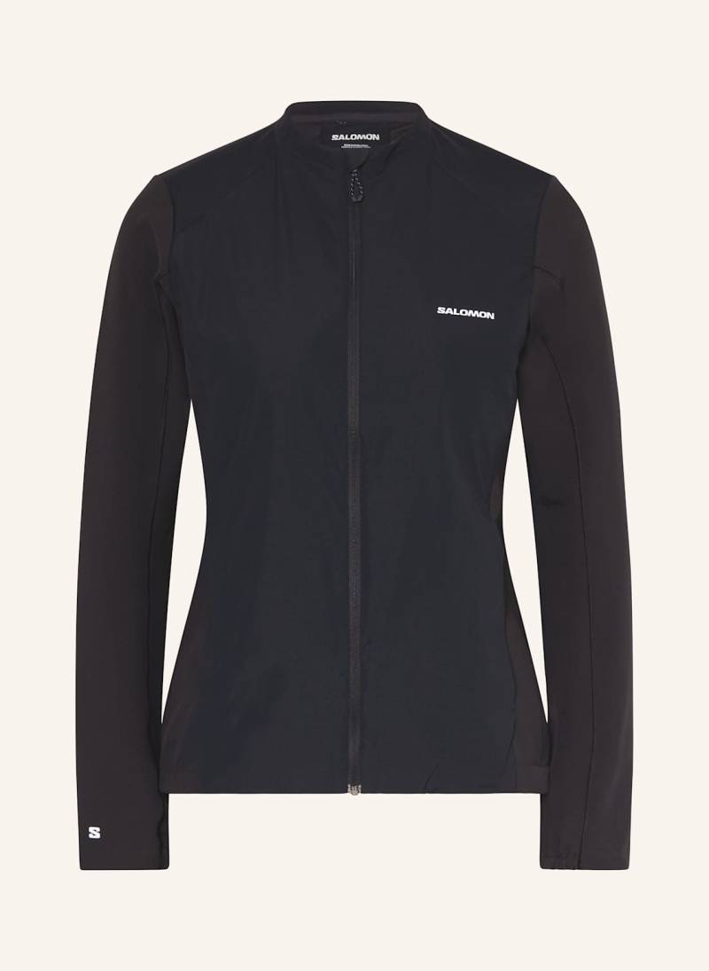 Salomon Hybrid-Laufjacke Mountain Flex schwarz von Salomon