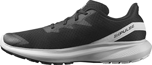 Salomon Impulse Herren Trailrunning-Schuhe, Reaktionsfreudiges Laufverhalten, Bereit für den Trail, Dauerhafter Komfort, Black, 47 1/3 von Salomon