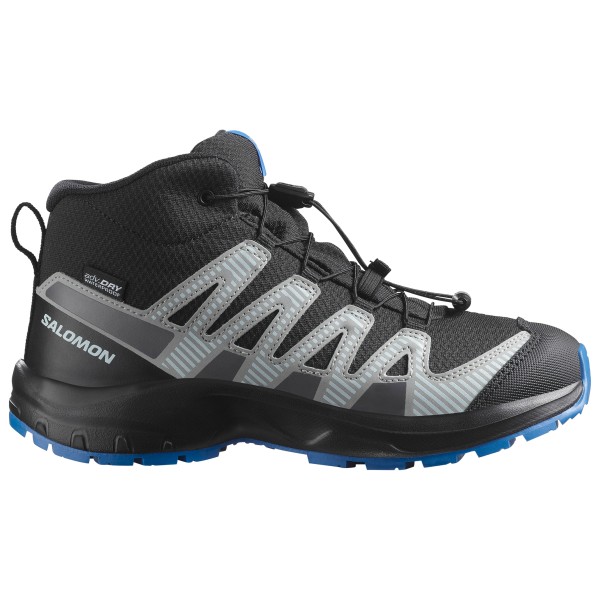 Salomon - Kid's XA Pro V8 Mid Waterproof - Wanderschuhe Gr 28 schwarz/grau von Salomon