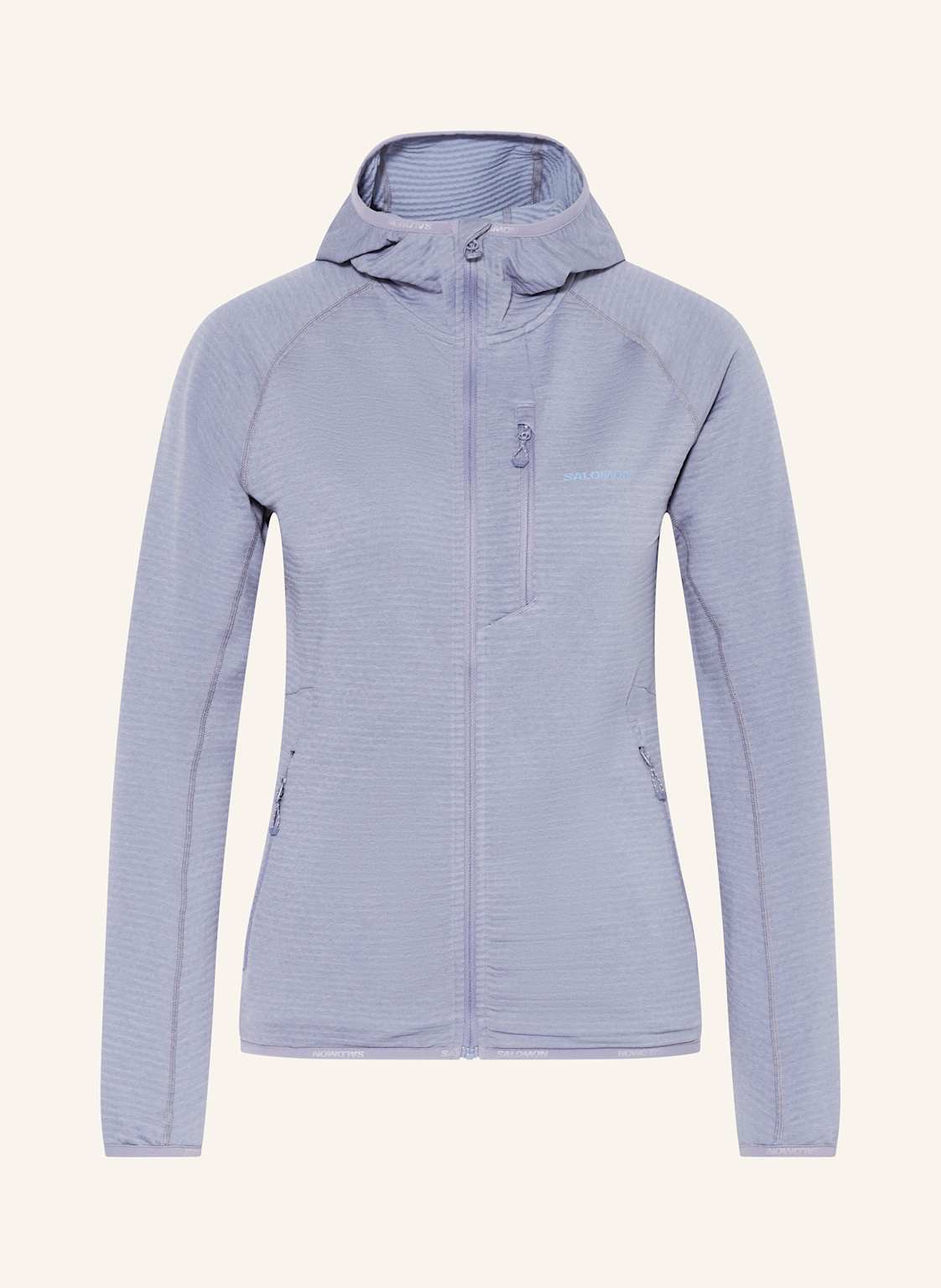Salomon Midlayer-Jacke Essential Lightwarm lila Salomon Midlayer-Jacke Essential Lightwarm lila von Salomon