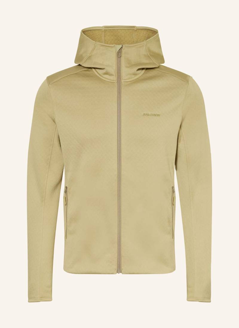 Salomon Fleecejacke Outline Warm beige von Salomon