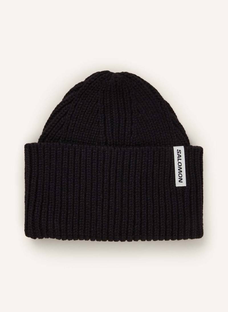 Salomon Multifunktionsmütze Snowbird schwarz von Salomon