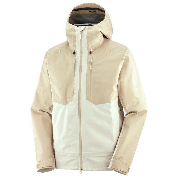 Salomon - Outline 3L GTX Shell - Regenjacke Gr XXL beige von Salomon