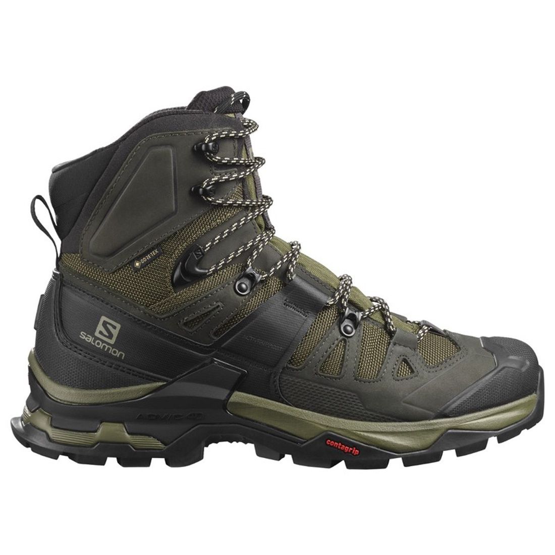 Salomon Quest 4 GTX Herren Wanderschuh olive night/peat/safari 8 Salomon Quest 4 GTX Herren Wanderschuh olive night/peat/safari 8 von Salomon