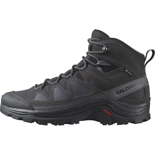 Salomon Quest Rove Gore-Tex Herren Backpacking- Wasserdichte Schuhe, Speziell für Trekking, Outdoor-Schutz, Zuverlässige Performance, Black, 42 von Salomon