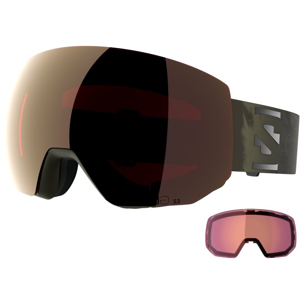 Salomon - Radium Pro Sigma Cat 3 VLT 12% + Cat 1 VLT 52% - Skibrille schwarz von Salomon