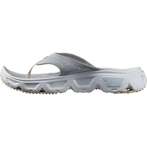 Salomon Reelax Break 6.0 Damen Flipflop,Gepolsterte Stabilität,Nahtloser Fußhalt,Pearl Blue,39 ⅓ Salomon Reelax Break 6.0 Damen Flipflop,Gepolsterte Stabilität,Nahtloser Fußhalt,Pearl Blue,39 ⅓ von Salomon