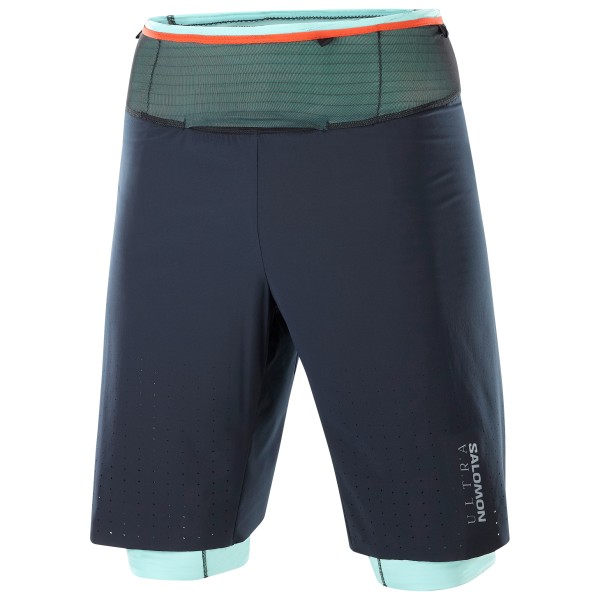 Salomon - S/Lab Utra 2in1 François D'Haene Shorts - Laufshorts Gr M;S;XL;XXL blau von Salomon