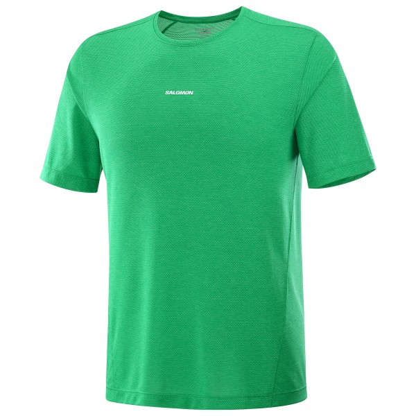 Salomon - SHKout Core S/S - Laufshirt Gr S grün von Salomon