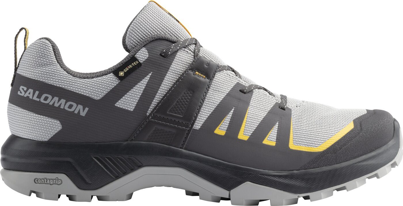 Salomon SHOES EXTEND GTX Alloy/Asphalt/Spicym ALLOY/ASPHALT/SPICY MUSTARD Outdoorschuh von Salomon