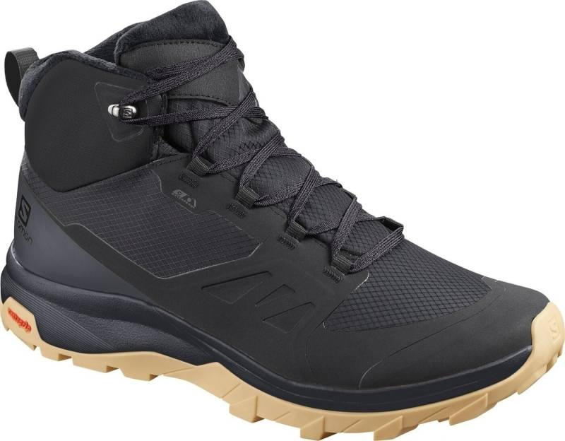 Salomon SHOES OUTSNAP CSWP BLACK/EBONY/GUM1 Wanderschuh von Salomon