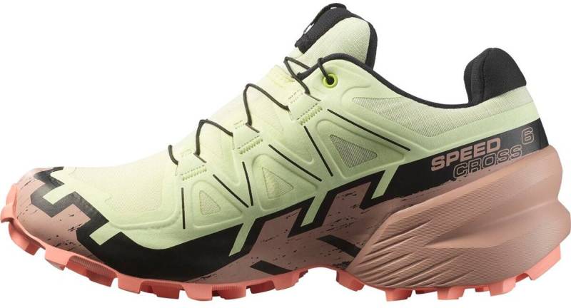 Salomon SHOES SPEEDCROSS 6 GTX W LIME CREAM/MAHOGANY ROSE/BLACK Trailrunningschuh von Salomon