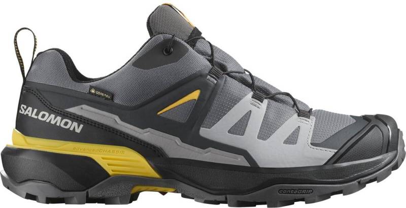 Salomon SHOES X ULTRA 360 GTX Clrock/B CASTLEROCK/BLACK/SPICY MUSTARD Outdoorschuh von Salomon