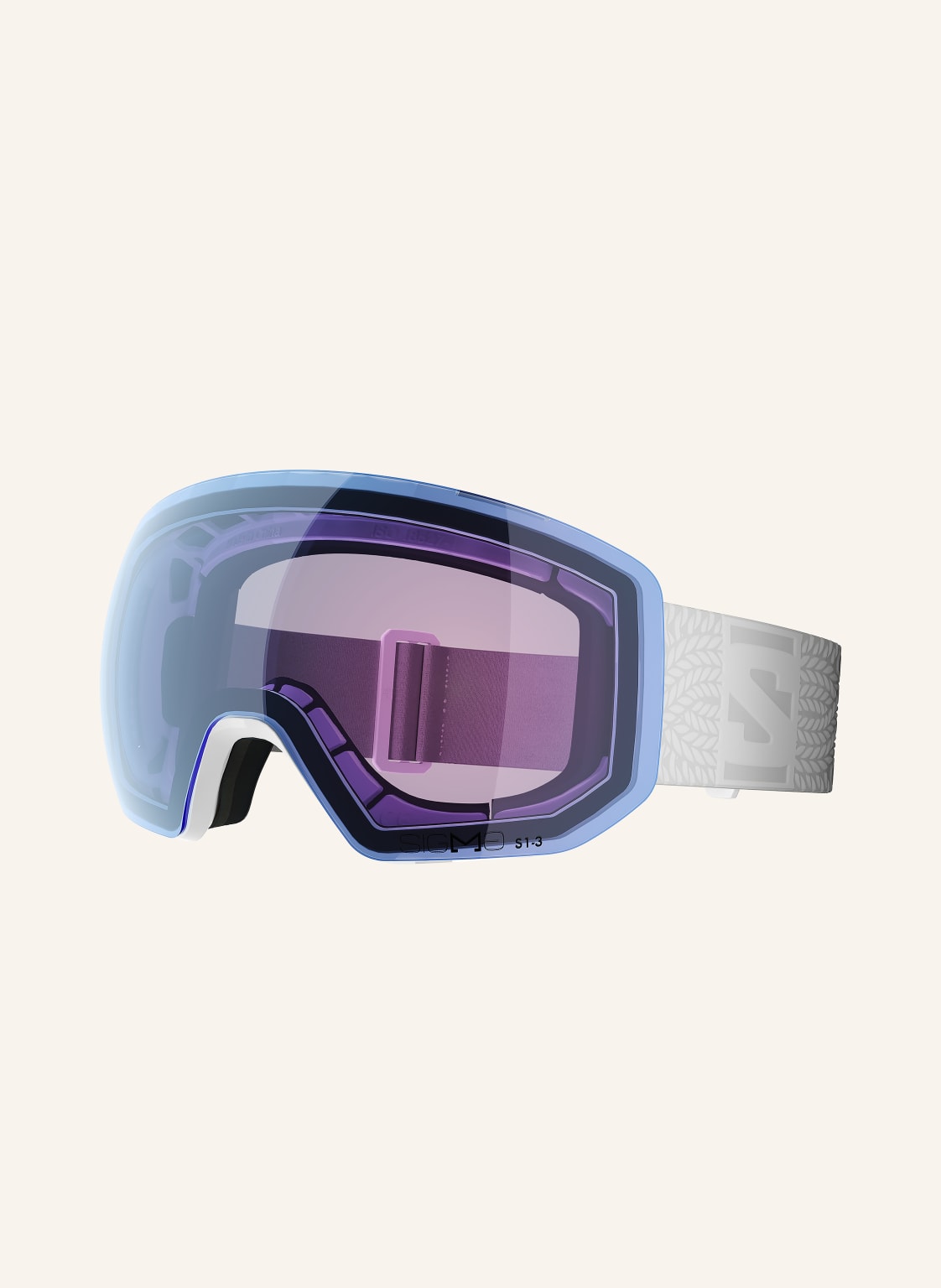 Salomon Skibrille Radium Pro S weiss von Salomon