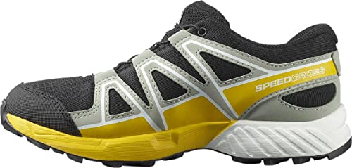 Salomon Speedcross Climasalomon Waterproof Kinder Outdoor-Schuhe, Präzise Passform, Grip, Praktischer Komfort, Black, 32 von Salomon