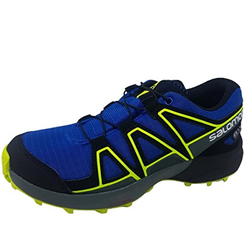 Salomon Speedcross Climasalomon Waterproof Kinder Outdoor-Schuhe, Präzise Passform, Grip, Praktischer Komfort, Nautical Blue, 35 von Salomon