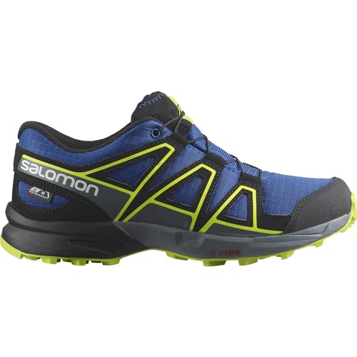 Salomon Speedcross Climasalomon Waterproof Kinder Outdoor-Schuhe, Präzise Passform, Grip, Praktischer Komfort, Nautical Blue, 36 von Salomon