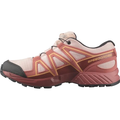 Salomon Speedcross Climasalomon Waterproof Unisex Wasserdichte Kinderschuhe, Wandern Laufen, Präzise Passform, Grip, Praktischer Komfort, English Rose, 34 von Salomon