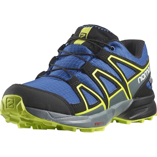 Salomon Speedcross Climasalomon wasserdichte Unisex Kinder-Multisportschuhe, Outdoor-bereit, Grip, Praktischer Komfort, Nautical Blue, 35 Salomon Speedcross Climasalomon wasserdichte Unisex Kinder-Multisportschuhe, Outdoor-bereit, Grip, Praktischer Komfort, Nautical Blue, 35 von Salomon