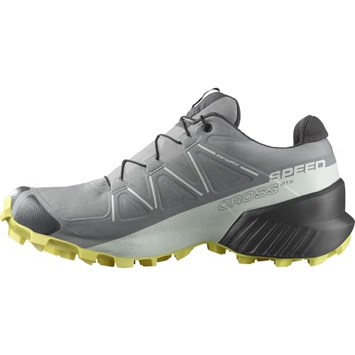 Salomon Speedcross Gore-Tex Wasserdichte Damen Trail-Laufschuhe,Wetterschutz,Aggressiver Grip,Sharkskin,38 ⅔ von Salomon