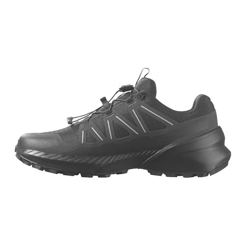 Salomon Damen Speedcross Peak, vielseitige Trailrunning Schuhe für Komfort, ideal für Wanderungen und Trailrunning bei Outdoor-Abenteuern, Schwarz, 44 von Salomon