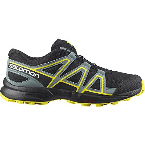 Salomon Speedcross Kinder Alltags- und Outdoor-Schuhe, Präzise Passform, Grip, Praktischer Komfort, Black, 32 von Salomon