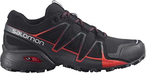 Salomon Speedcross Vario 2 Damen Trail Running Schuhe, Grip auf jeder Oberfläche, Fußhalt, Schutz, Black, 38 2/3 von Salomon