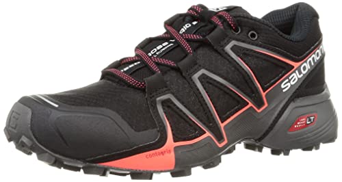 Salomon Speedcross Vario 2 Damen Trail Running Schuhe, Grip auf jeder Oberfläche, Fußhalt, Schutz, Black, 38 2/3 von Salomon