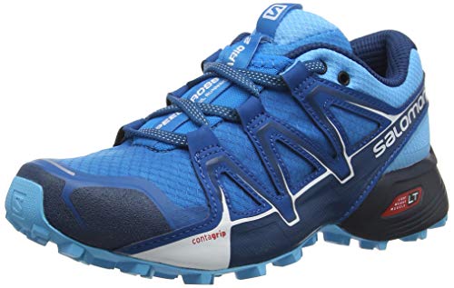 Salomon Speedcross Vario 2 Damen Trailrunning-Schuhe, Grip auf hartem und weichem Untergrund, Fußhalt, Schutz, Hawaiian Surf, 40 2/3 von Salomon