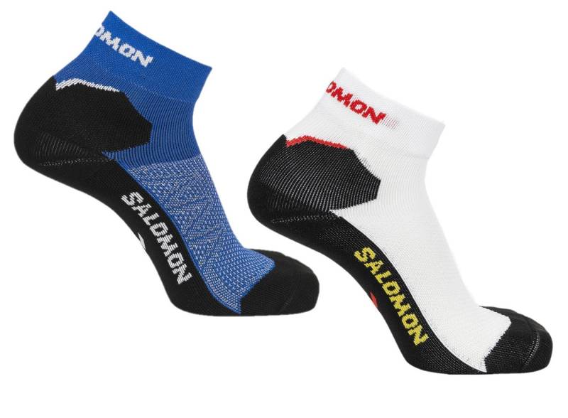 Salomon Sportsocken Unisex Speedcross Ankle DX SX 1P Laufsocken Sportsocken Trail mit eingesticktem Logo von Salomon