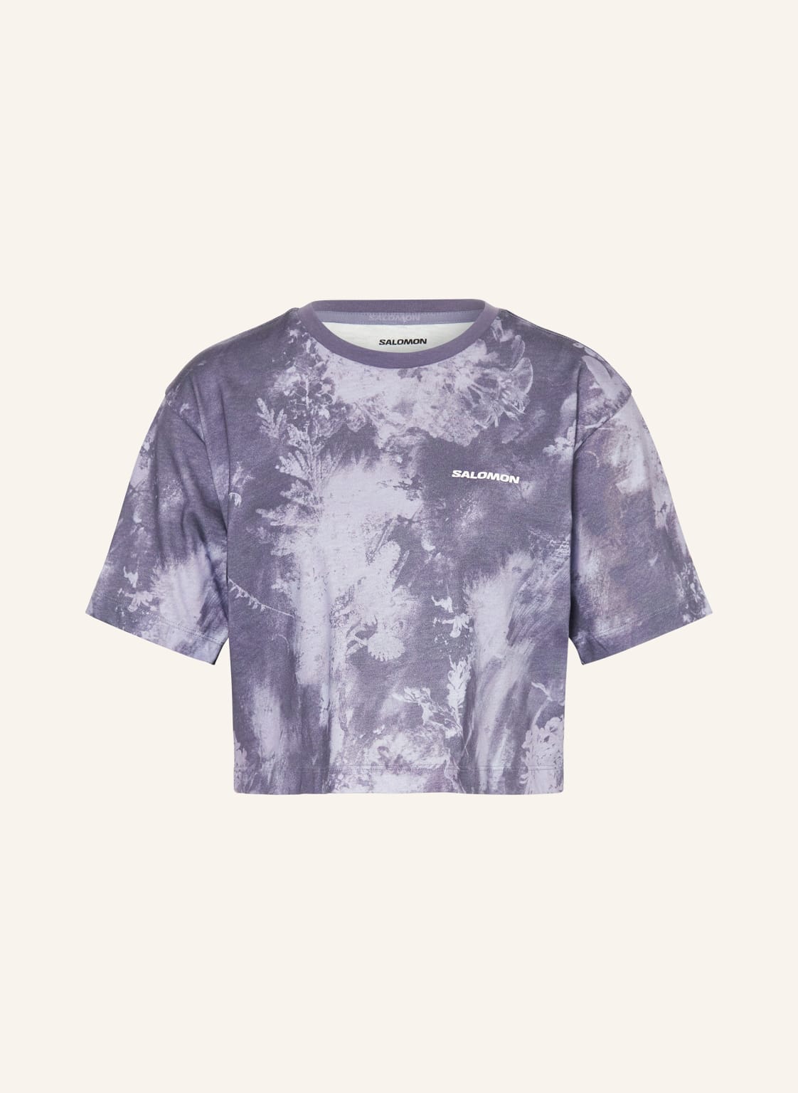 Salomon T-Shirt Canopy lila von Salomon