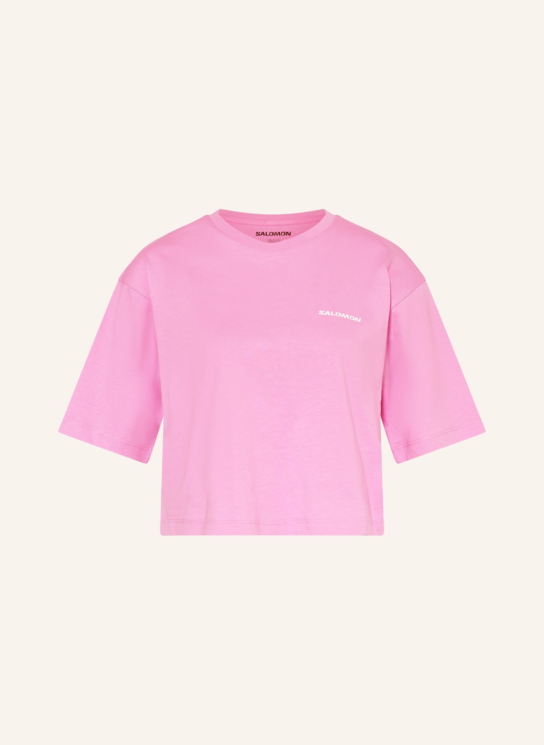 Salomon T-Shirt Short pink von Salomon